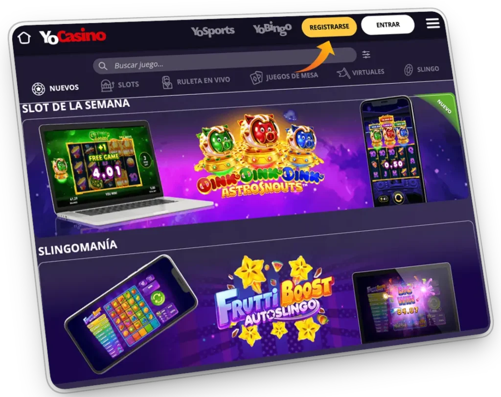 yo casino españa creación de cuenta